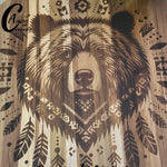 (Digital File Only) Native Style Bear