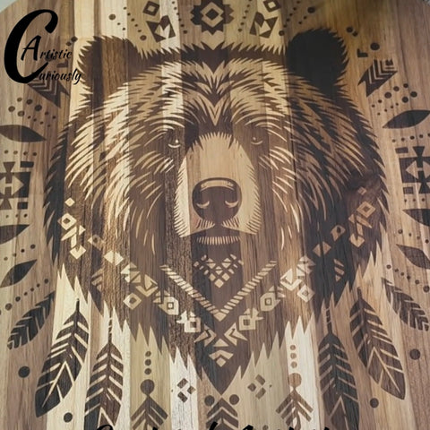 (Digital File Only) Native Style Bear