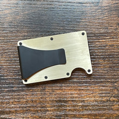 Brass Montana Bear Wallet