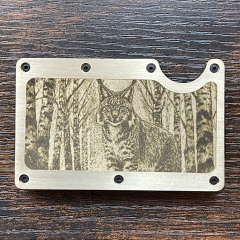 Brass Bobcat Wallet