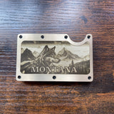 Brass Montana Wolf Wallet