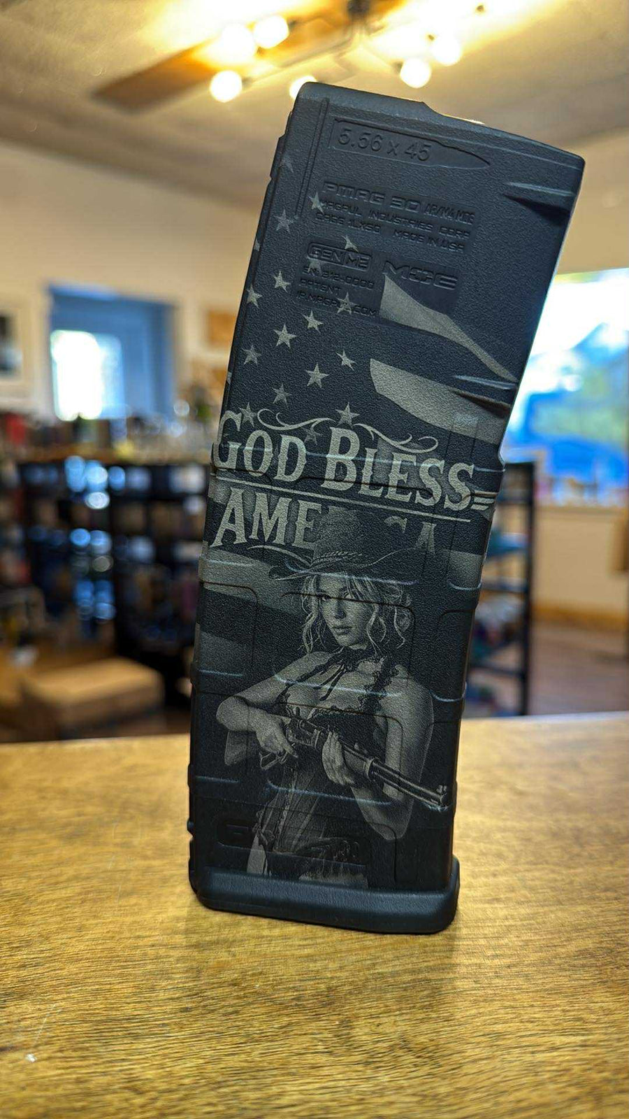 *Digital File Only* God Bless America Pmag