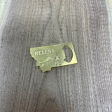 Brass Montana Bottle Opener