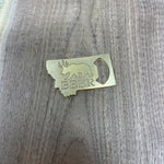 Brass Montana Bottle Opener