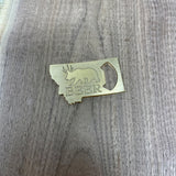 Brass Montana Bottle Opener